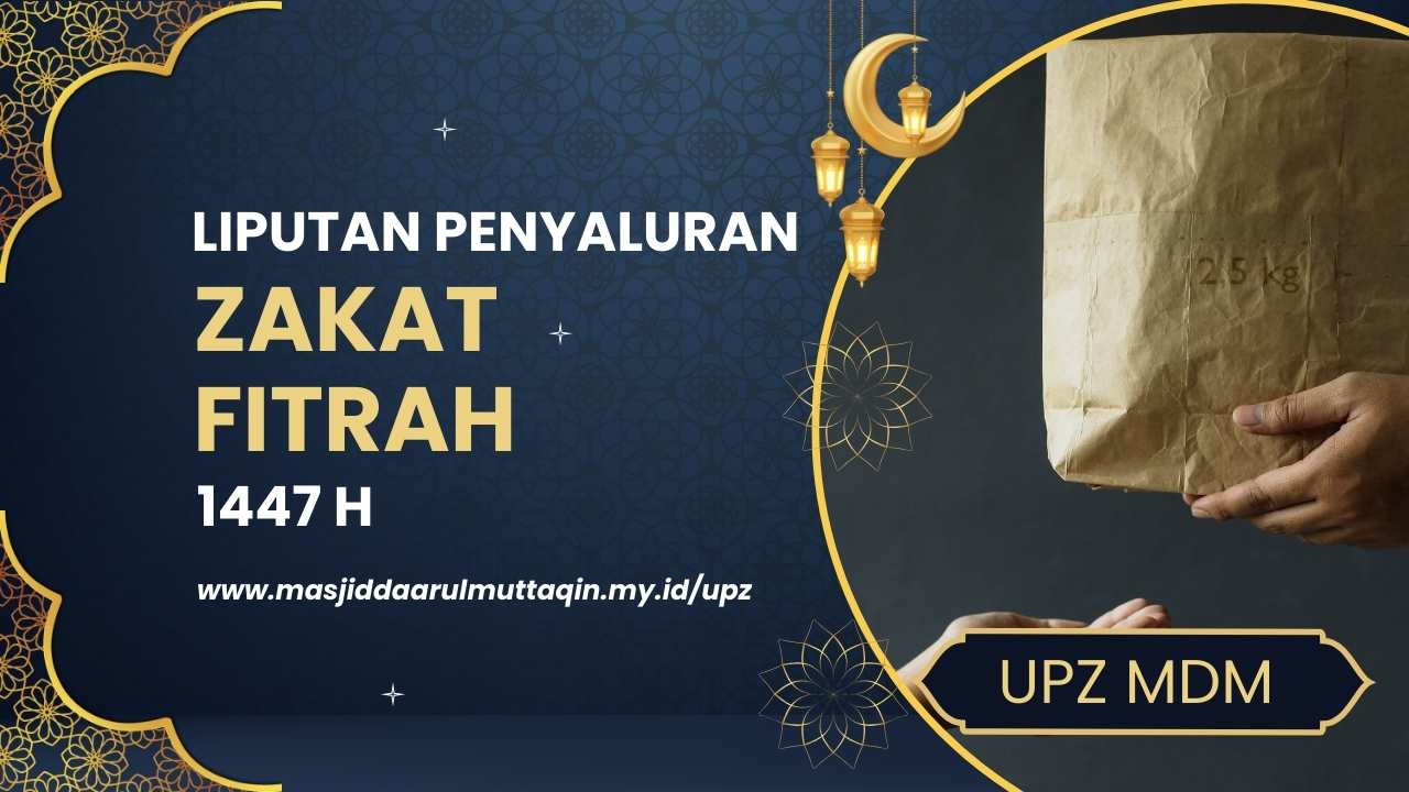 Liputan penyaluran zakat Fitrah