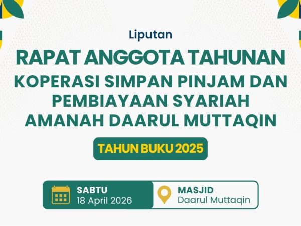 Rapat Anggota Tahunan KSPPS 2025