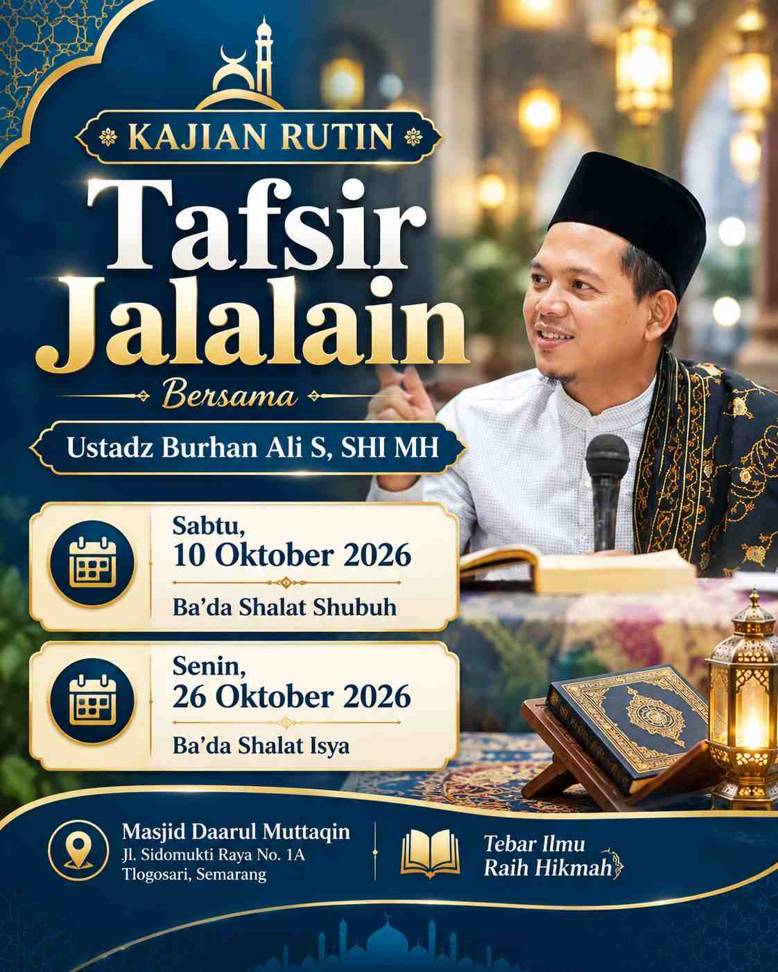 Ngaji rutin Tafsir Jalalain